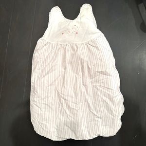 Jacadi sleep sack size 0 to 6 months